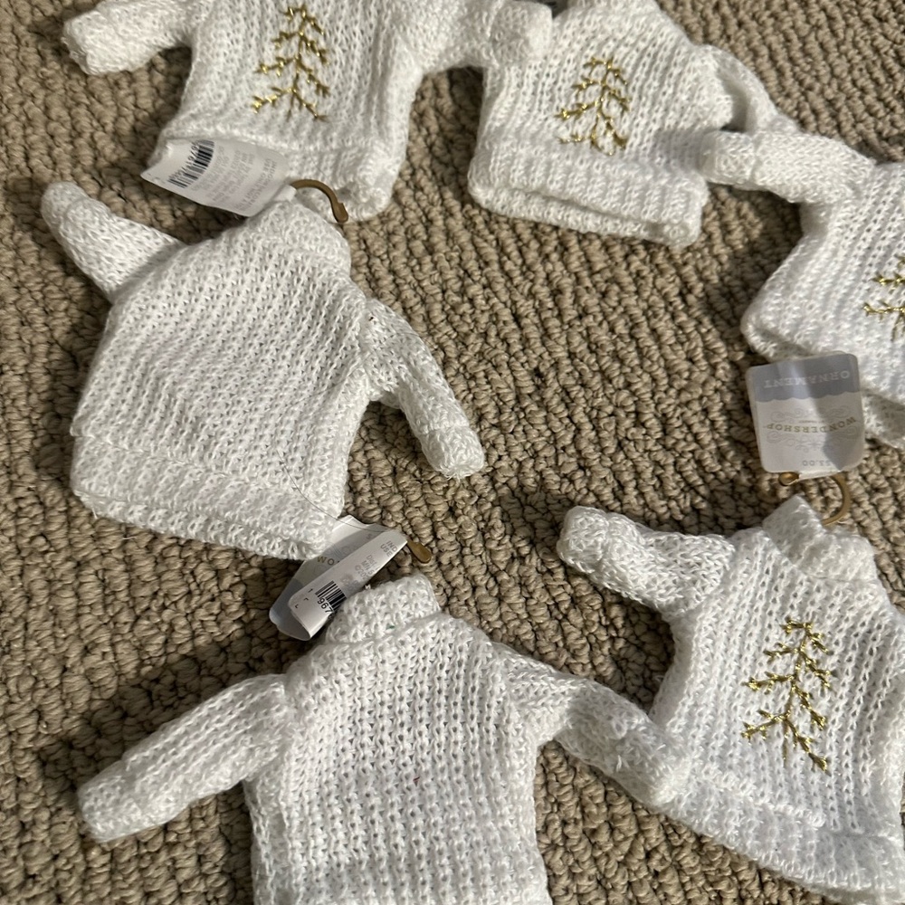 Target sweater holiday ornaments - Picture 3 of 4